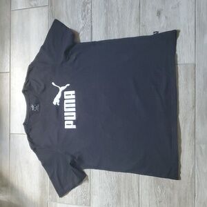 Puma XXL Short Sleeve Logo Tee Shirt